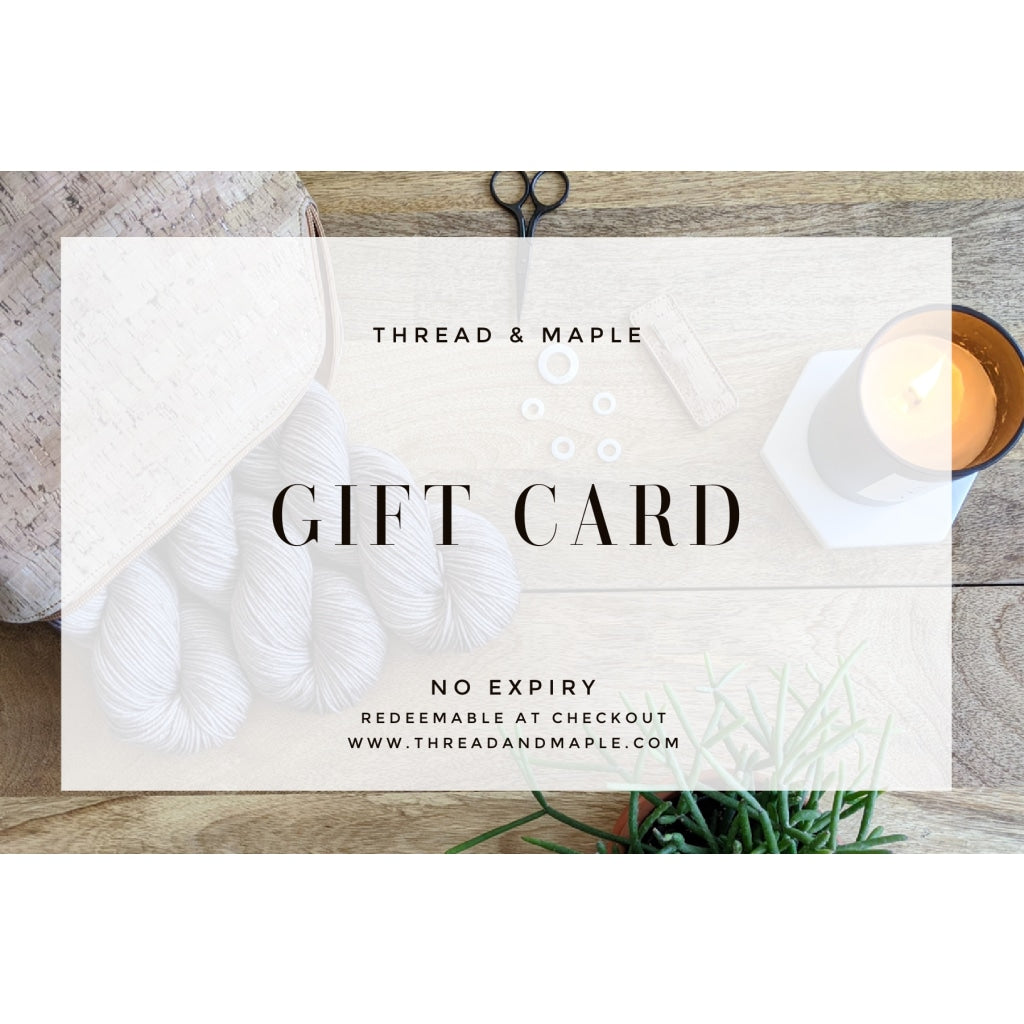 T&M Gift Card – Thread and Maple