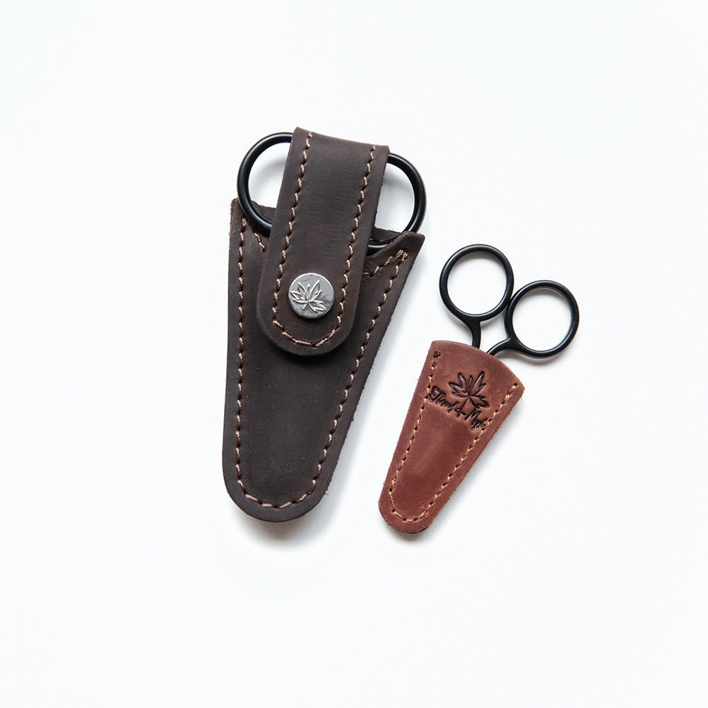 Leather Mini Scissors Sheath – Thread and Maple